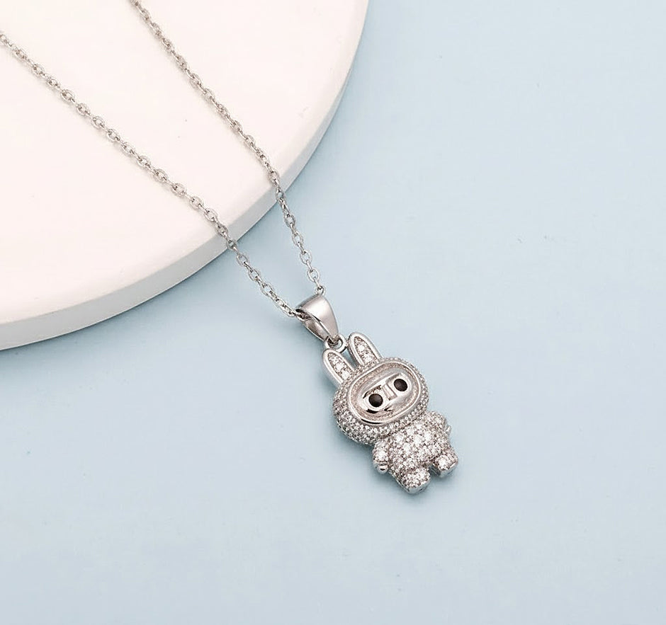 Labubu Charm Pendant Necklace