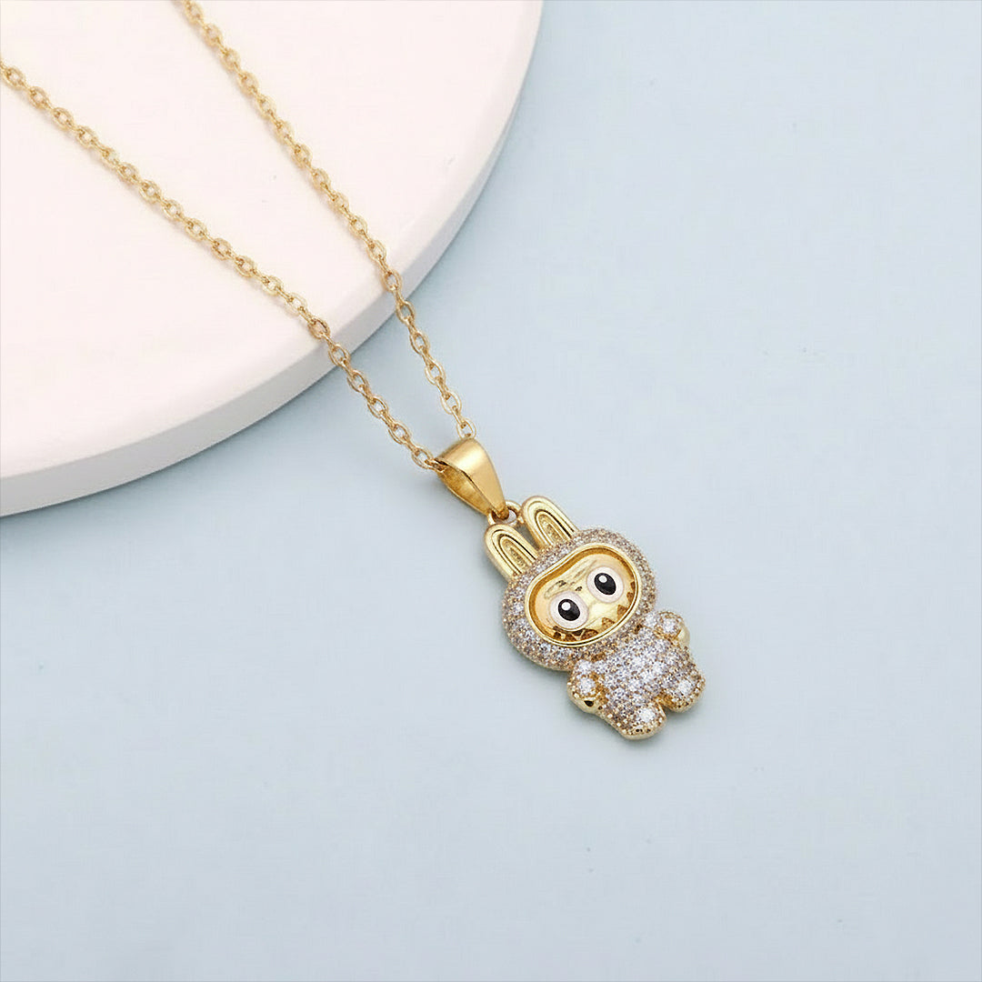 Labubu Charm Pendant Necklace