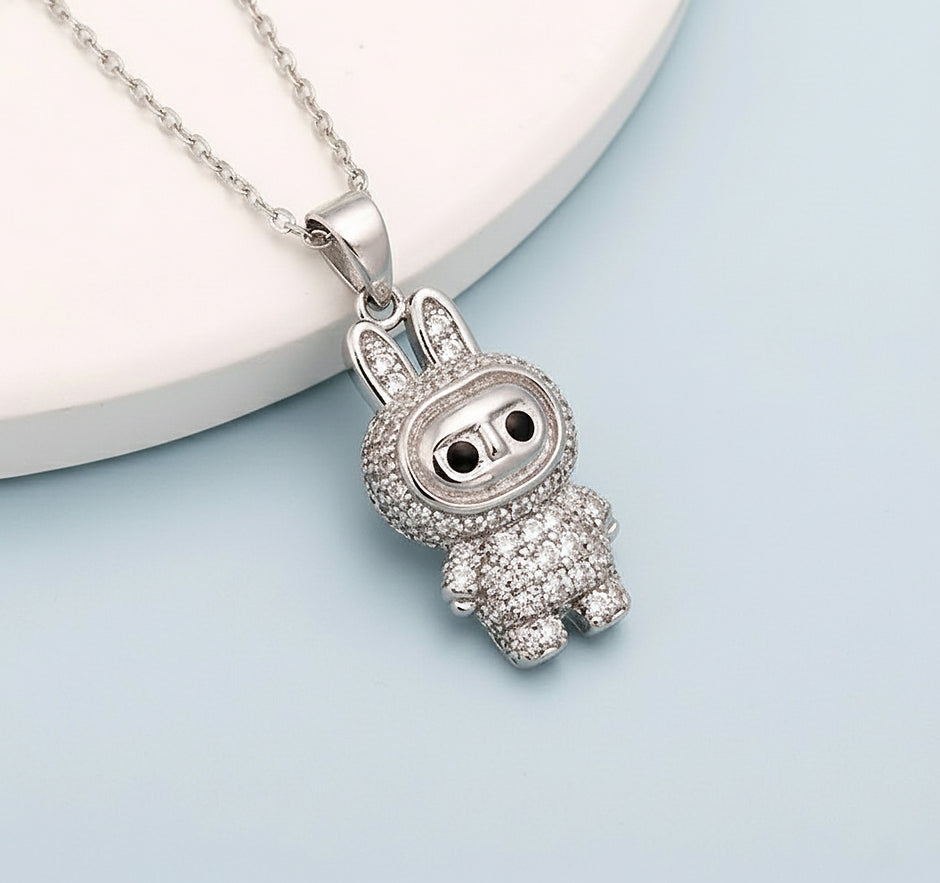 Labubu Charm Pendant Necklace