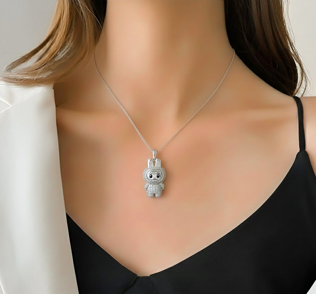 Labubu Charm Pendant Necklace