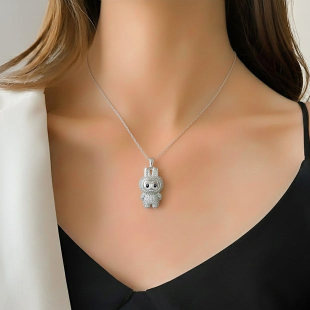 Labubu Charm Pendant Necklace