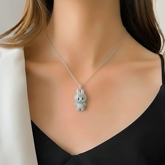 Labubu Charm Pendant Necklace